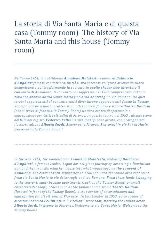 Tommyroom Florence Exterior photo